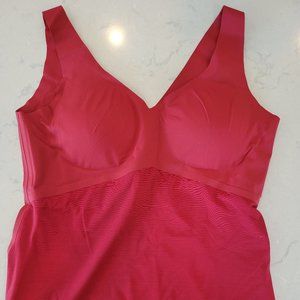 Honey Love Women's Red 1X LiftWear Tank Cami Shapewear NWOT